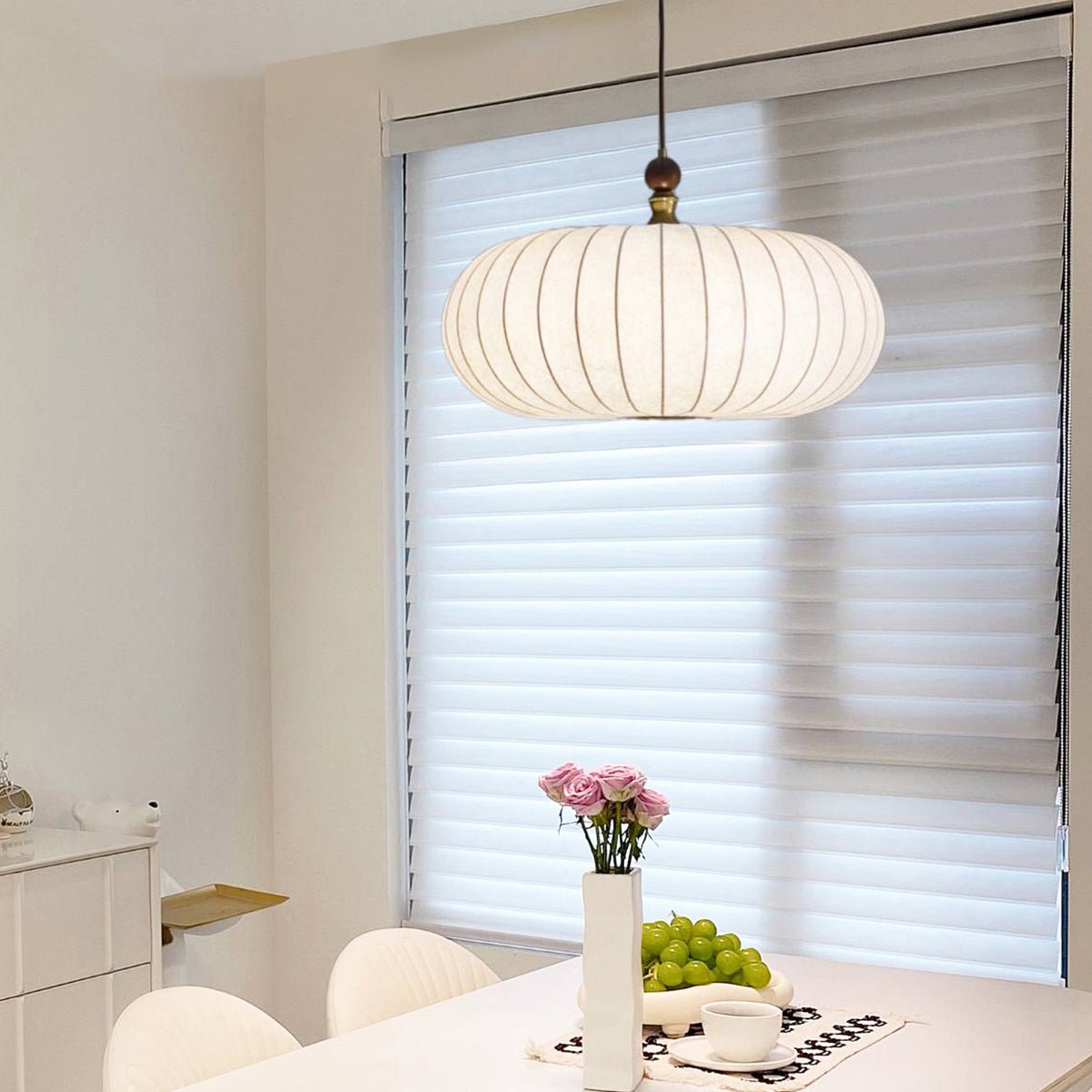 Valeria Silk Pendant Light