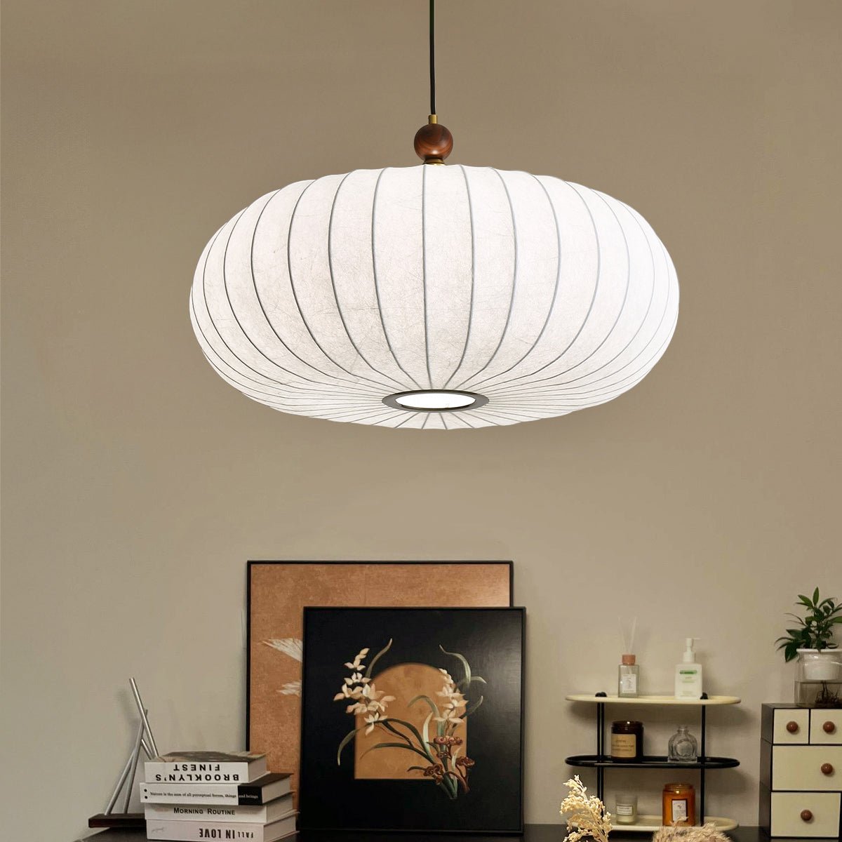 Valeria Silk Pendant Light