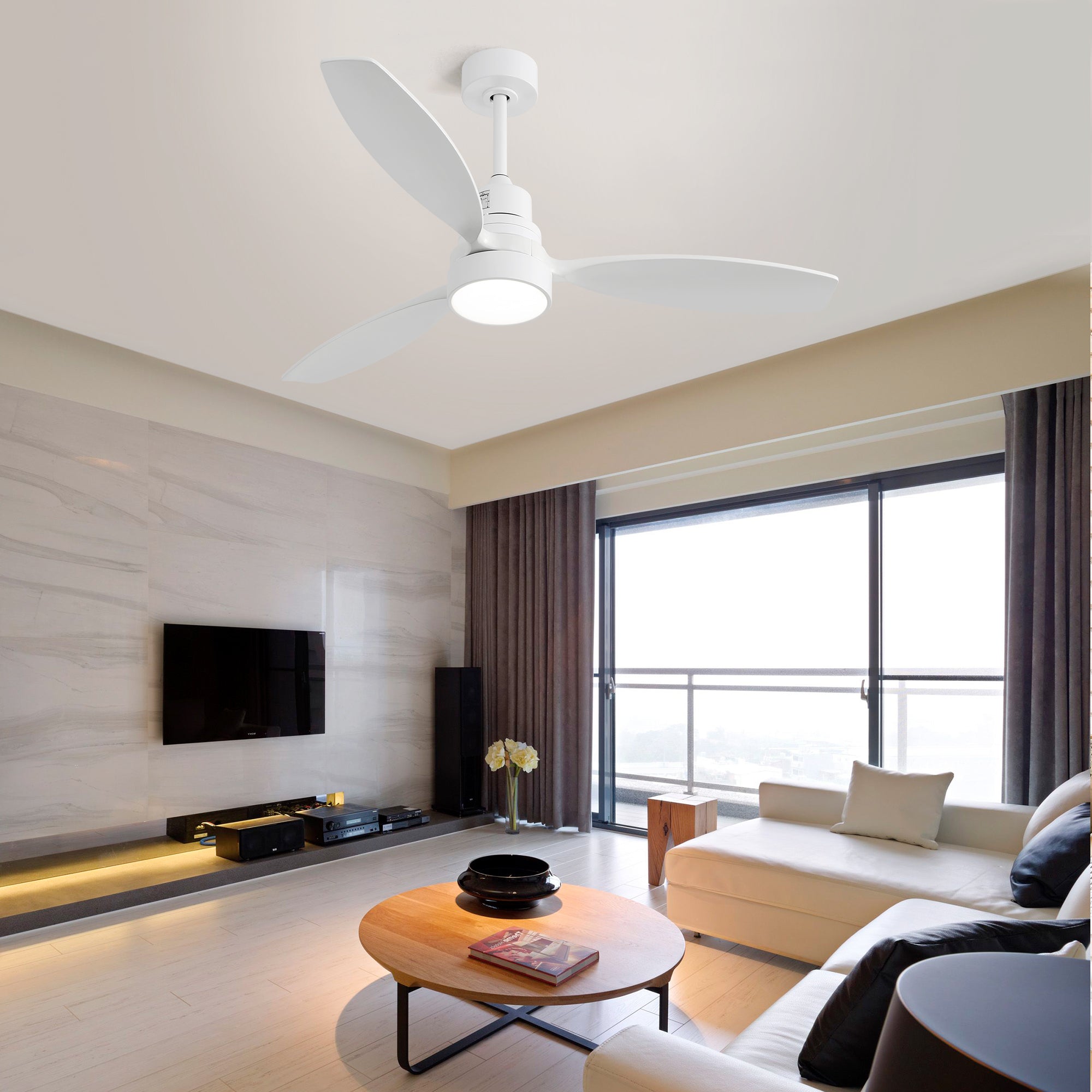 Valora Wooden Ceiling Fan Light