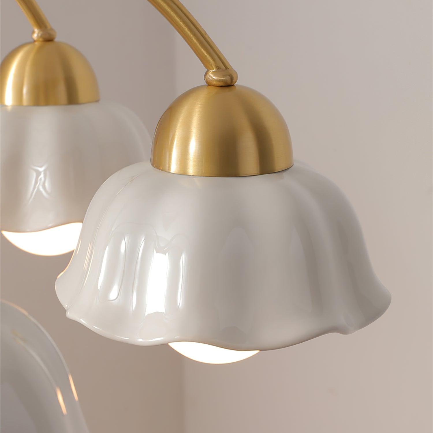 Vera Modern Brass Chandelier