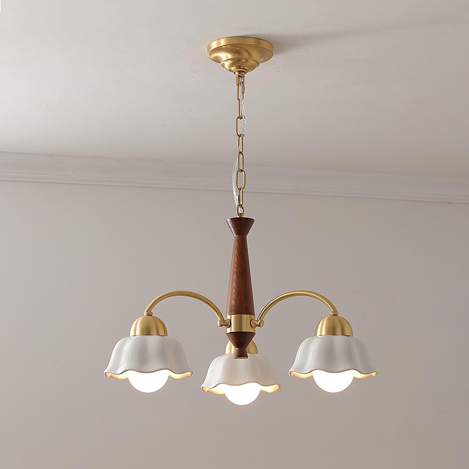 Vera Modern Brass Chandelier - ZozHome