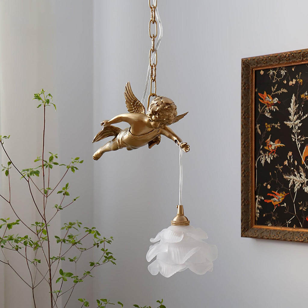 Vintage Angel Pendant Light - ZozHome