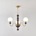 Vintage Curved Sphere Chandelier - ZozHome