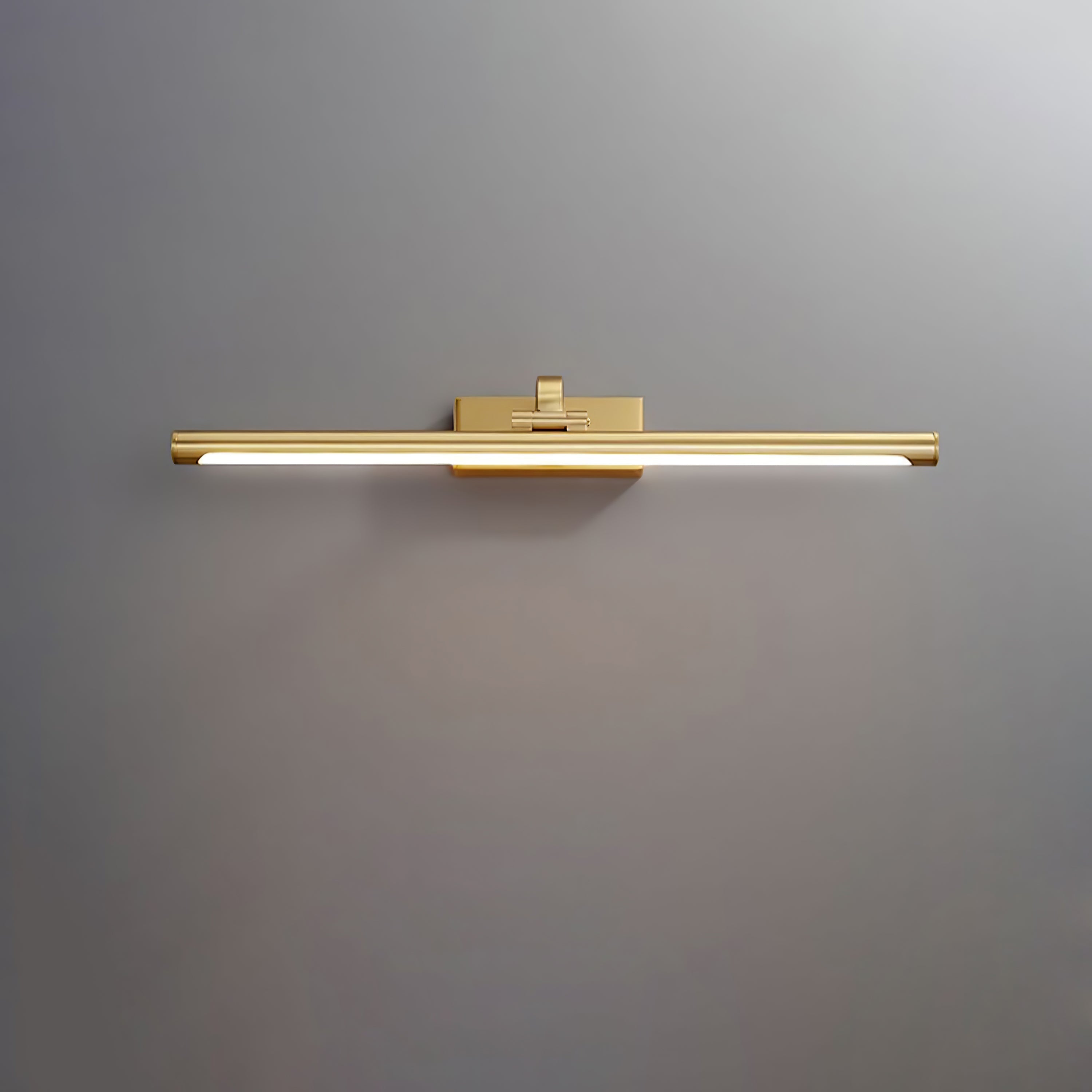 Walnut Color Linear LED Wall Light
