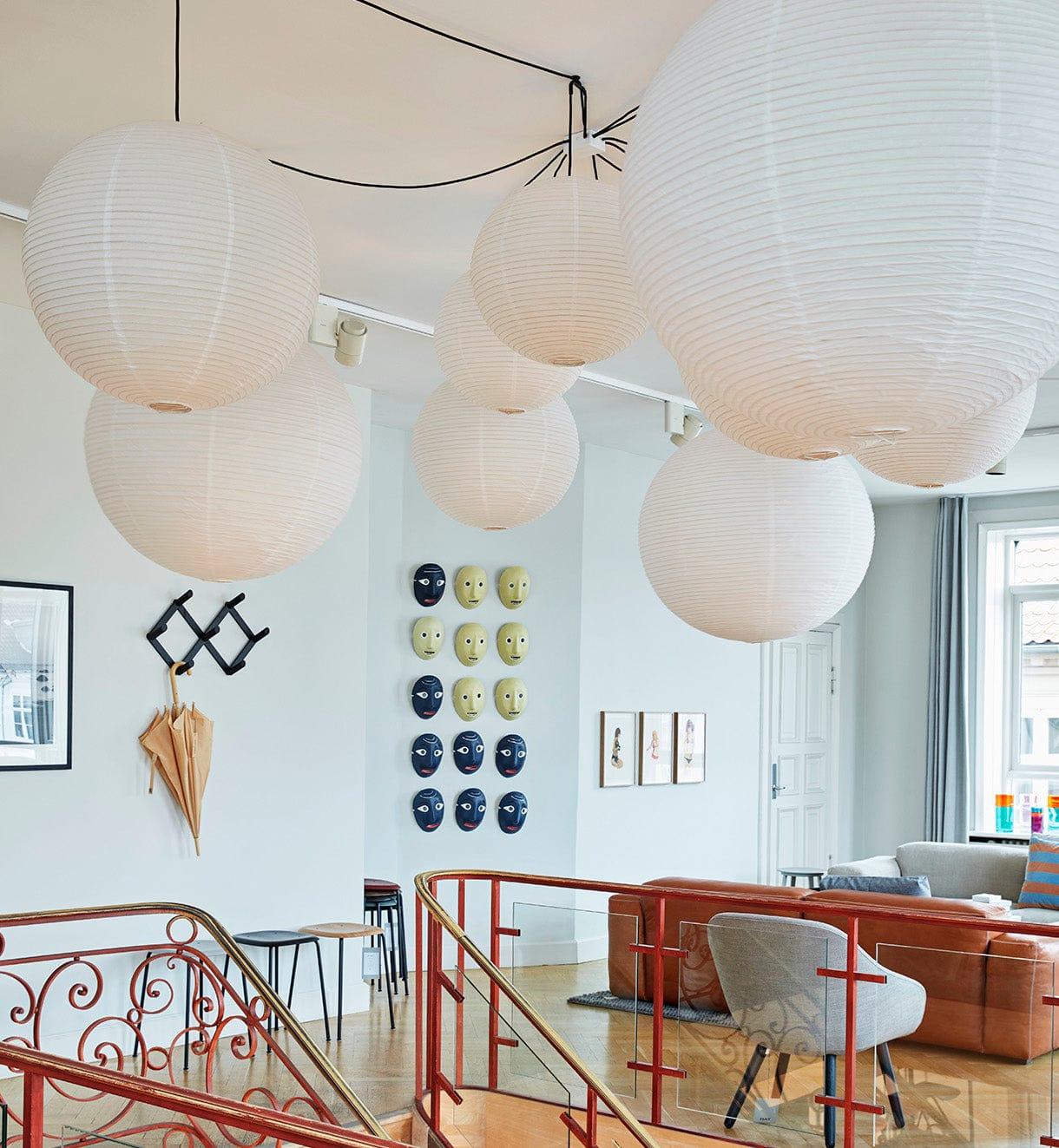 Washi Paper Pendant Light Model A