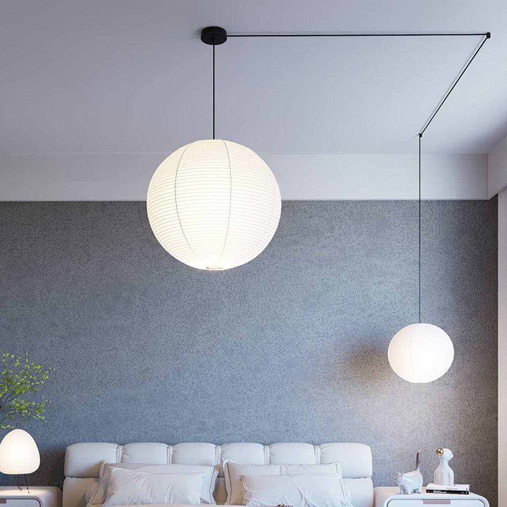 Washi Paper Pendant Light Model A