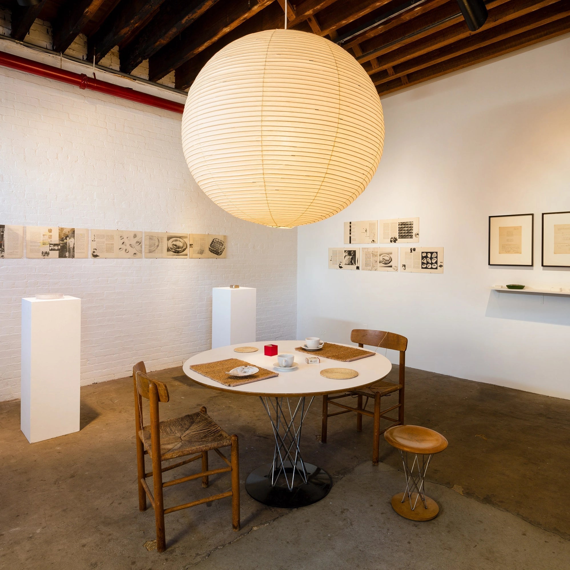 Washi Paper Pendant Light Model A