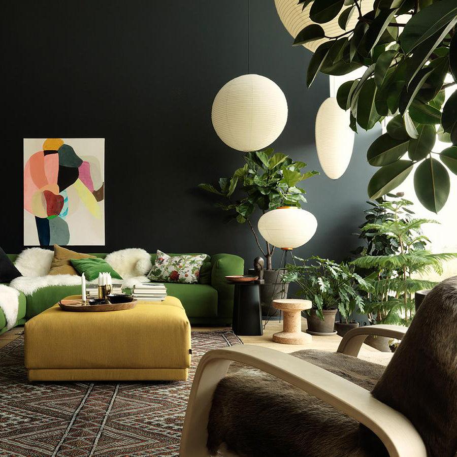 Washi Paper Pendant Light Model A