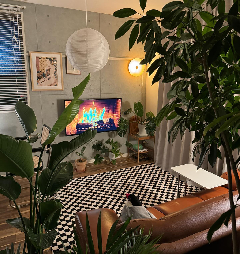 Washi Paper Pendant Light Model A