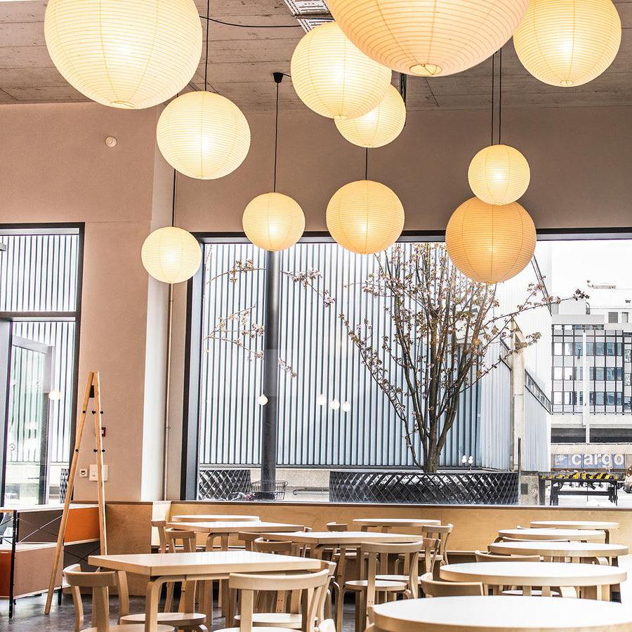 Washi Paper Pendant Light Model A