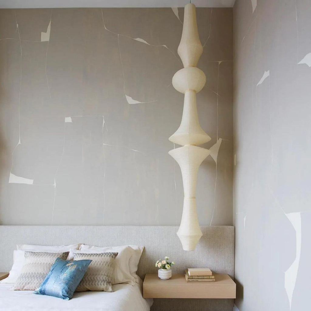 Washi Paper Pendant Light Model B