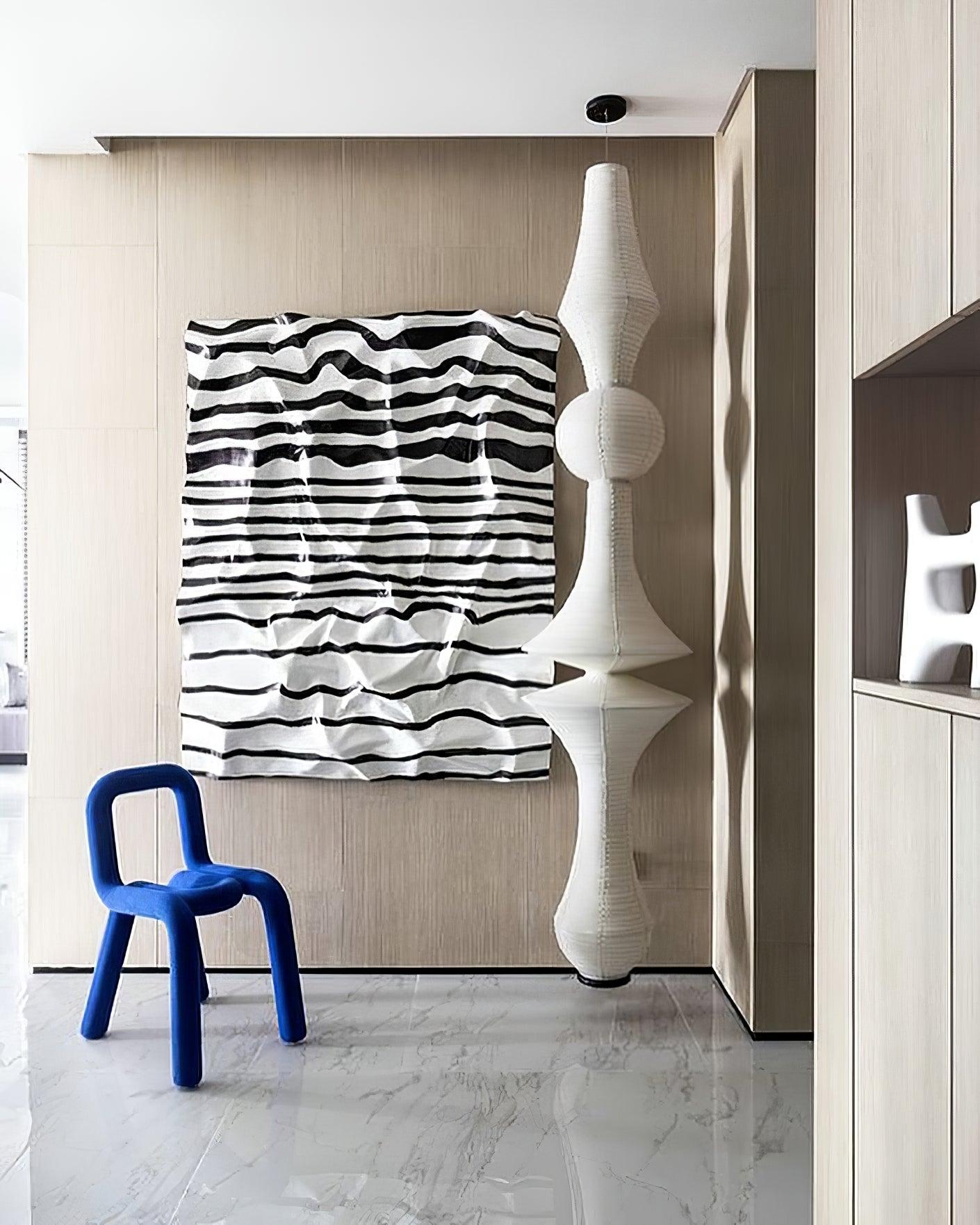 Washi Paper Pendant Light Model B