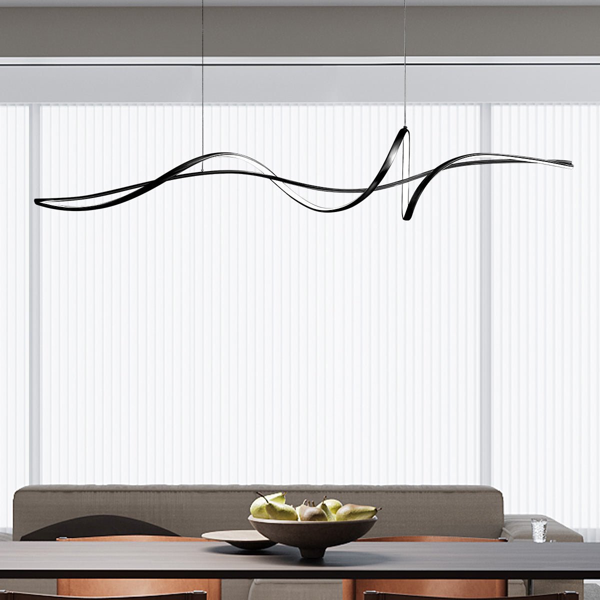 Waves Chandelier - ZozHome