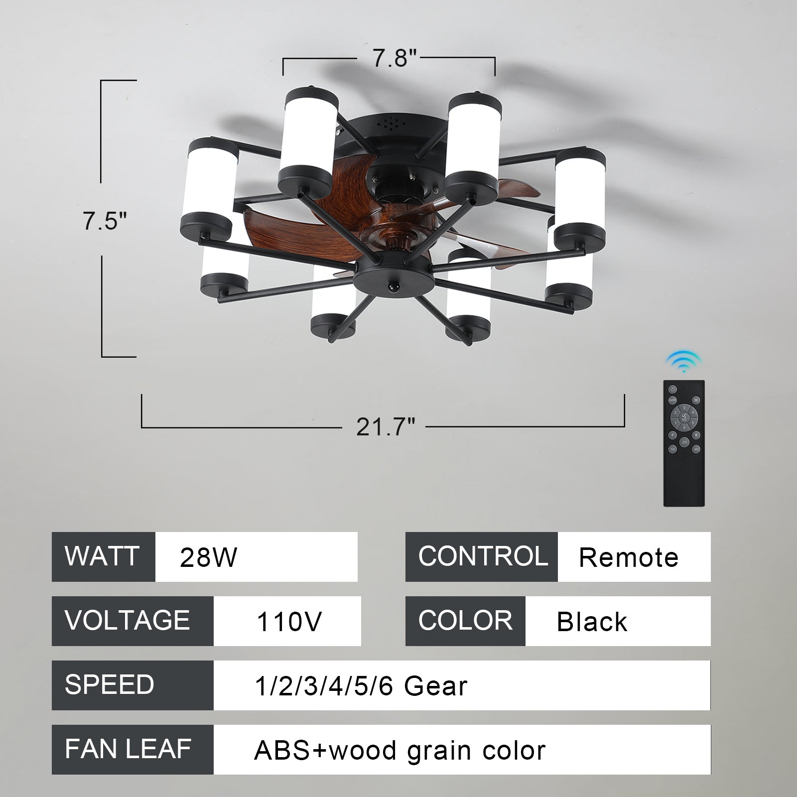 Whisperwind Ceiling Fan Light