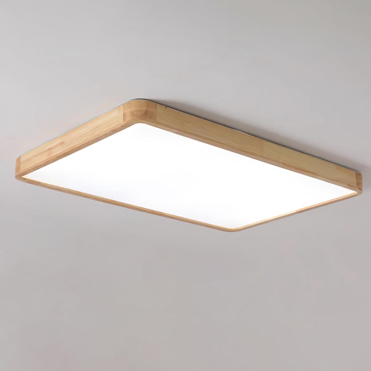 Wooden Geometric Ceiling Light - ZozHome